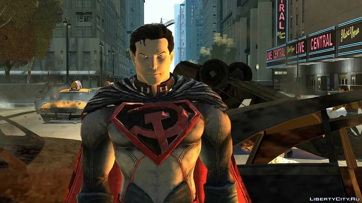 Красный сын из Injustice / GTA 4