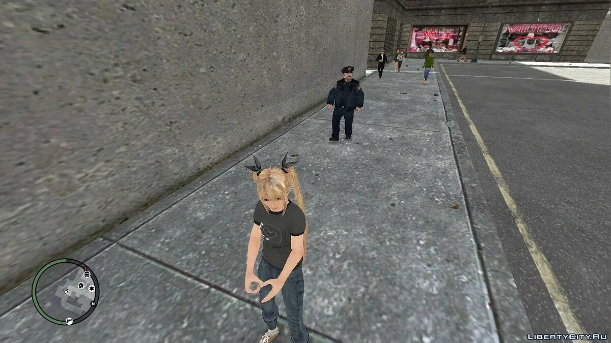 Мэри Роуз из игры Dead Or Alive 5: Ultimate / GTA 4