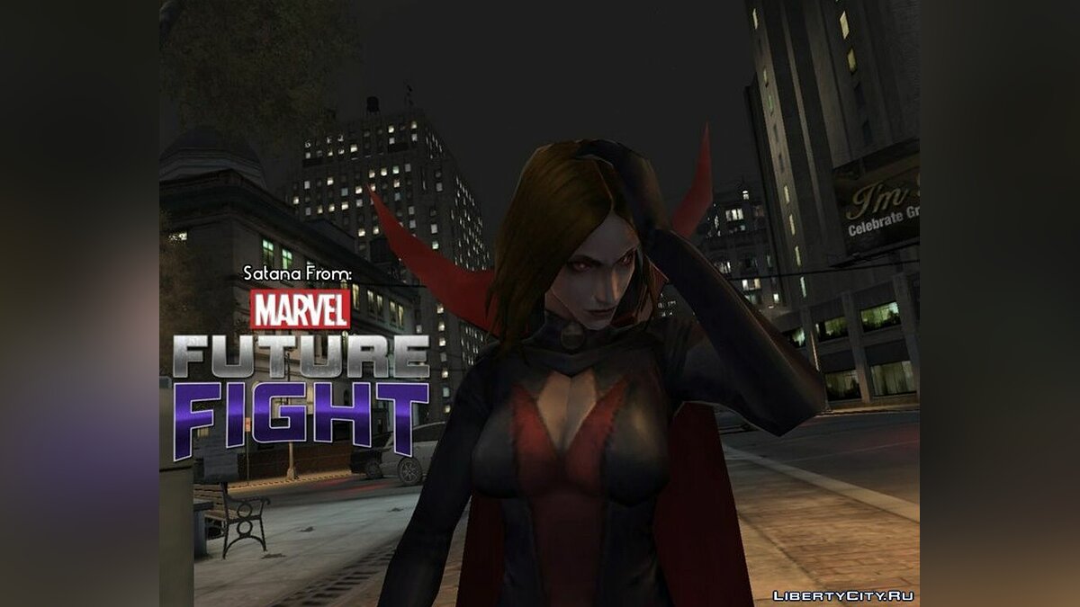 Скачать Сатана из игры Marvel: Future Fight для GTA 4