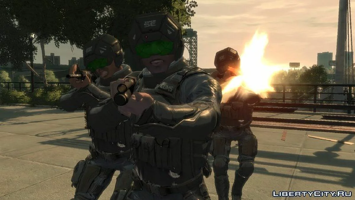 SWAT из Detroit: Become Human / GTA 4