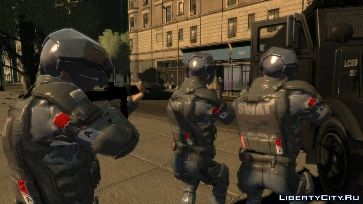 SWAT из Detroit: Become Human / GTA 4