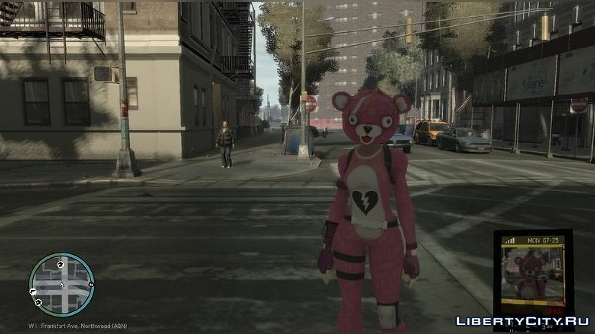 Скачать Cuddle Team Leader из игры Фортнайт для GTA 4