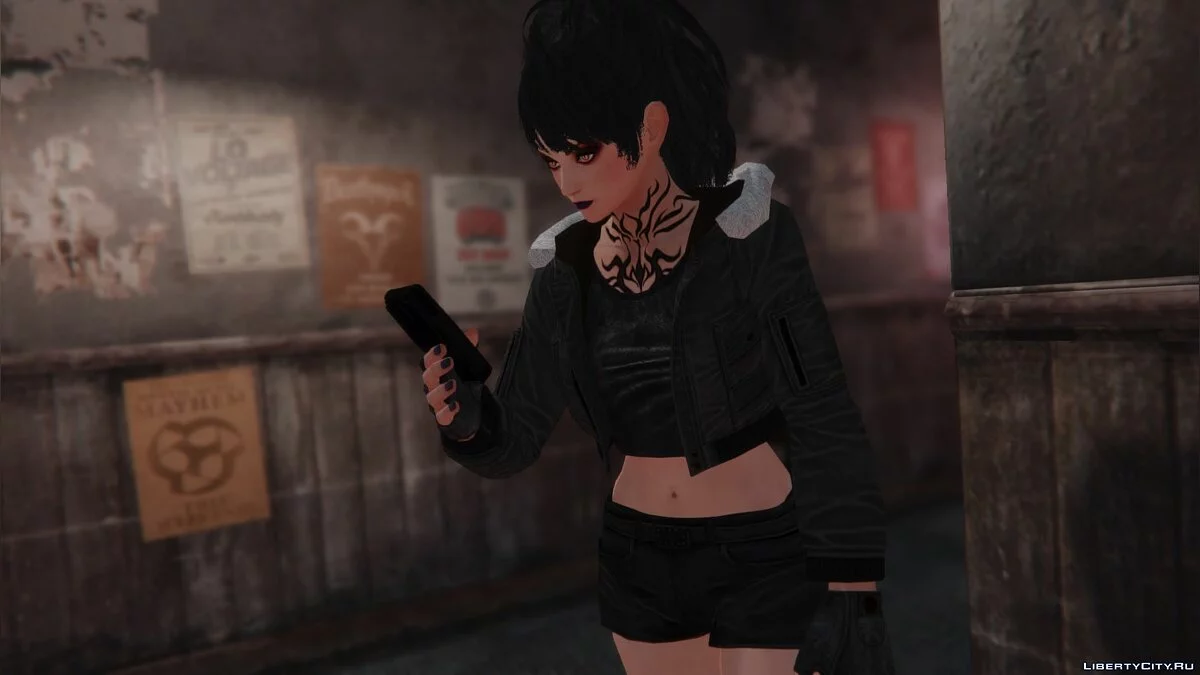 Элиза Гот из Tekken 7 / GTA 4