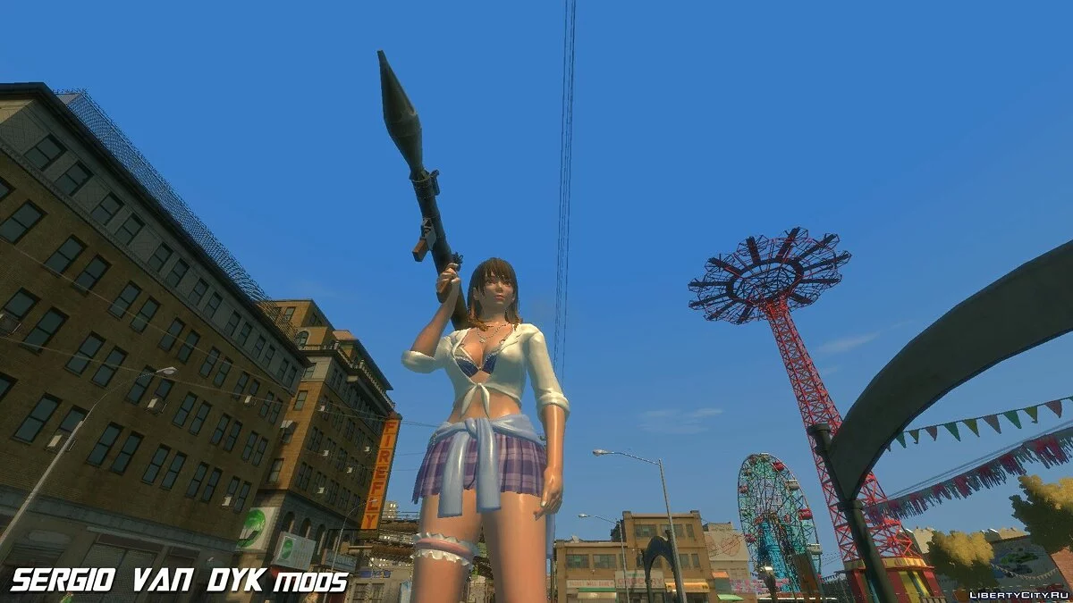 Нанами - Twilight Time из Dead or Alive Xtreme Venus Vacation / GTA 4