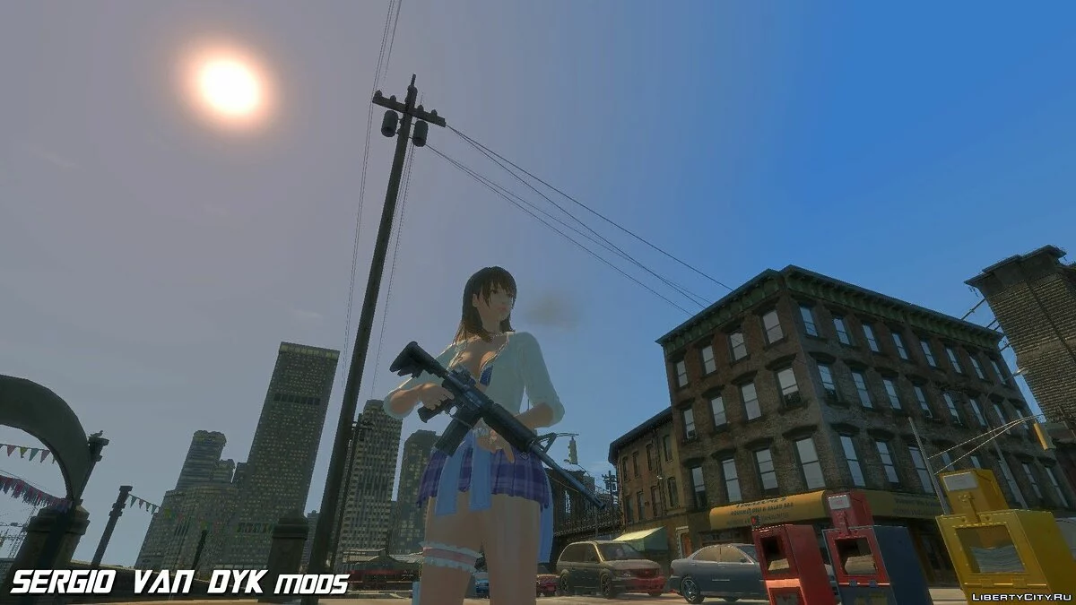 Нанами - Twilight Time из Dead or Alive Xtreme Venus Vacation / GTA 4
