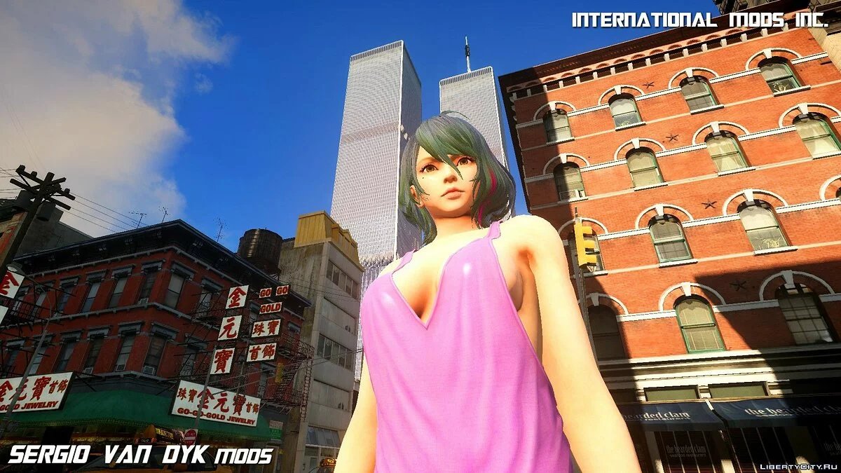 Тамаки в купальнике из DOAX3 / GTA 4