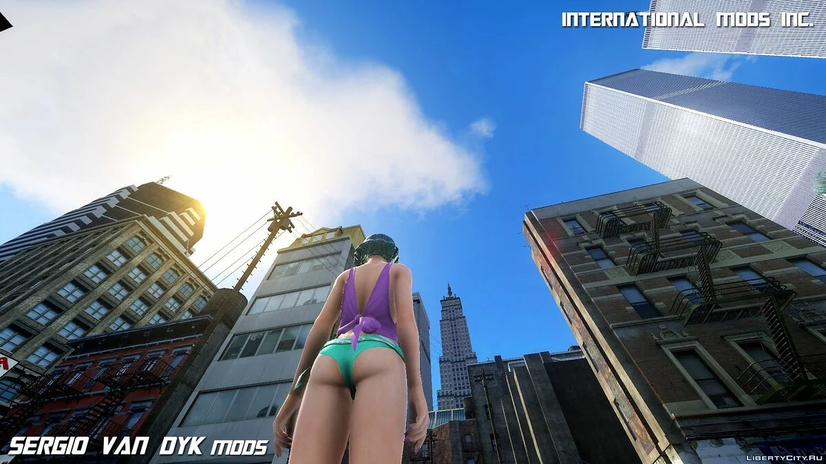 Тамаки в купальнике из DOAX3 / GTA 4