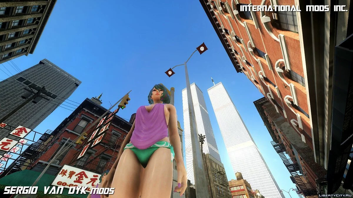 Тамаки в купальнике из DOAX3 / GTA 4