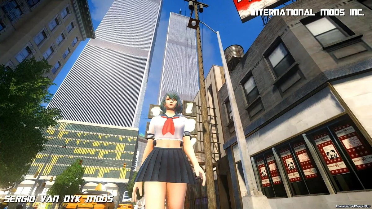 Тамаки в школьной форме / GTA 4