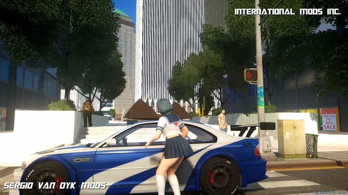 Тамаки в школьной форме / GTA 4