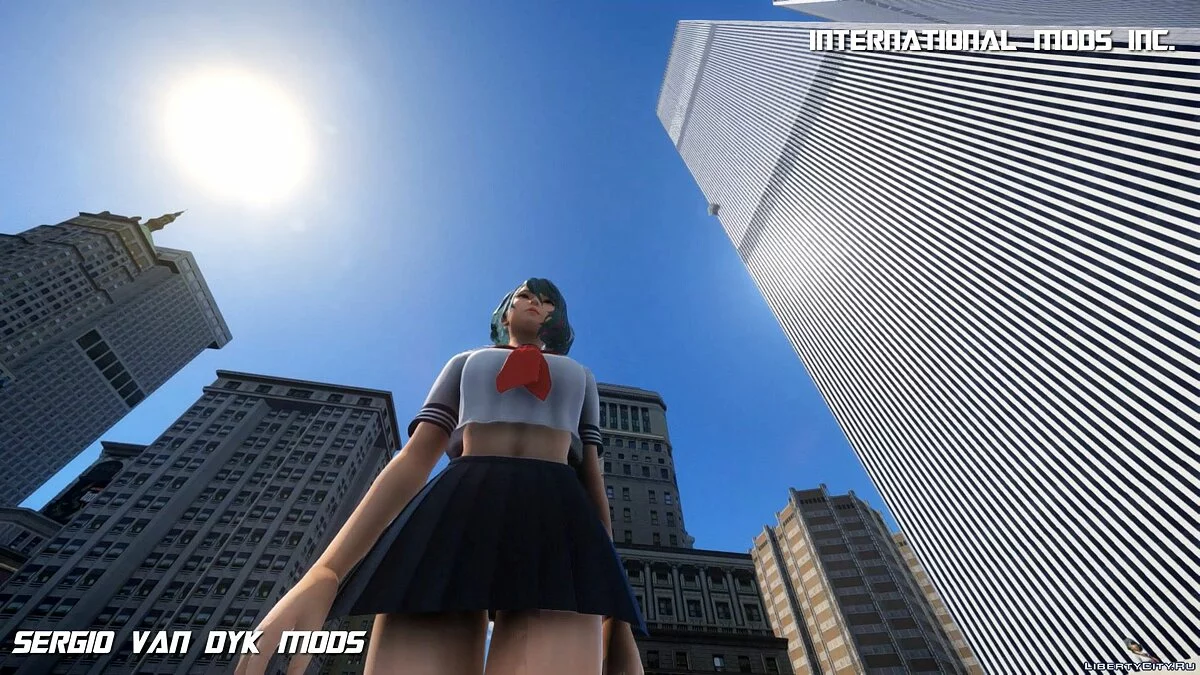 Тамаки в школьной форме / GTA 4