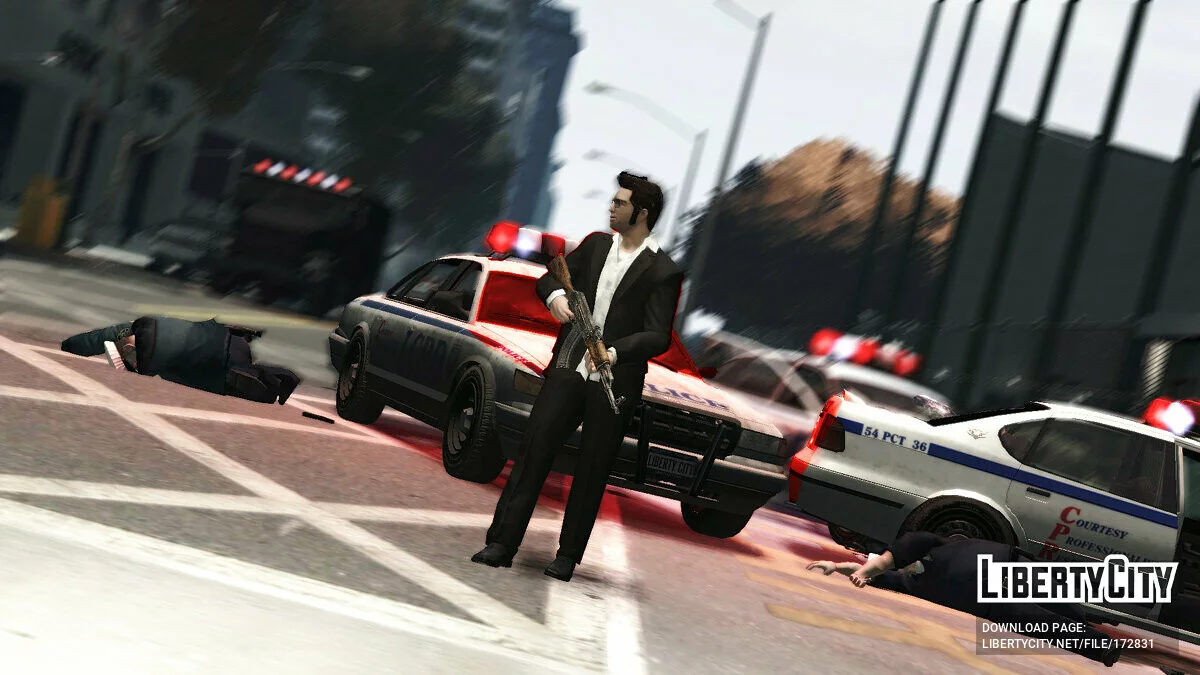 Клод в стиле HD Вселенной / GTA 4