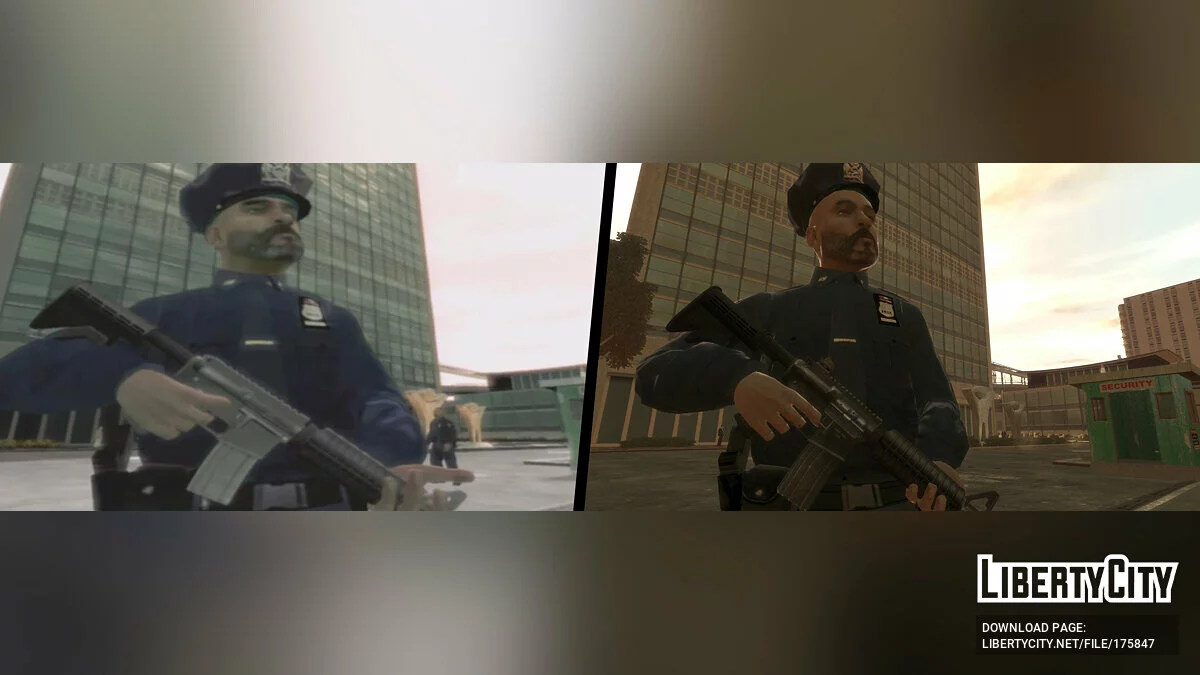 Полицейские из бета-версии игры / GTA 4