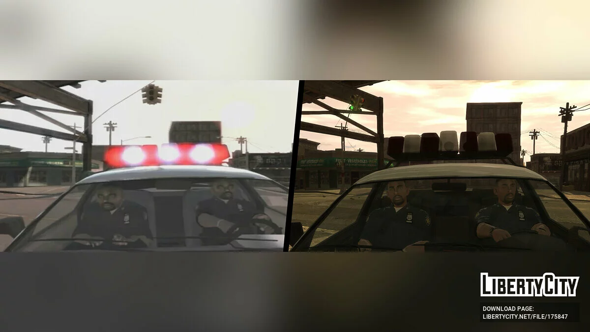 Полицейские из бета-версии игры / GTA 4