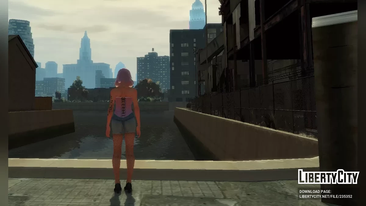 Тина - Pinup Девушка / GTA 4