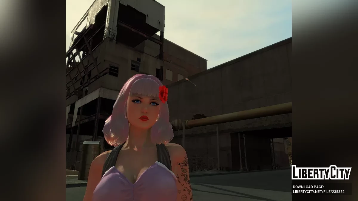 Тина - Pinup Девушка / GTA 4