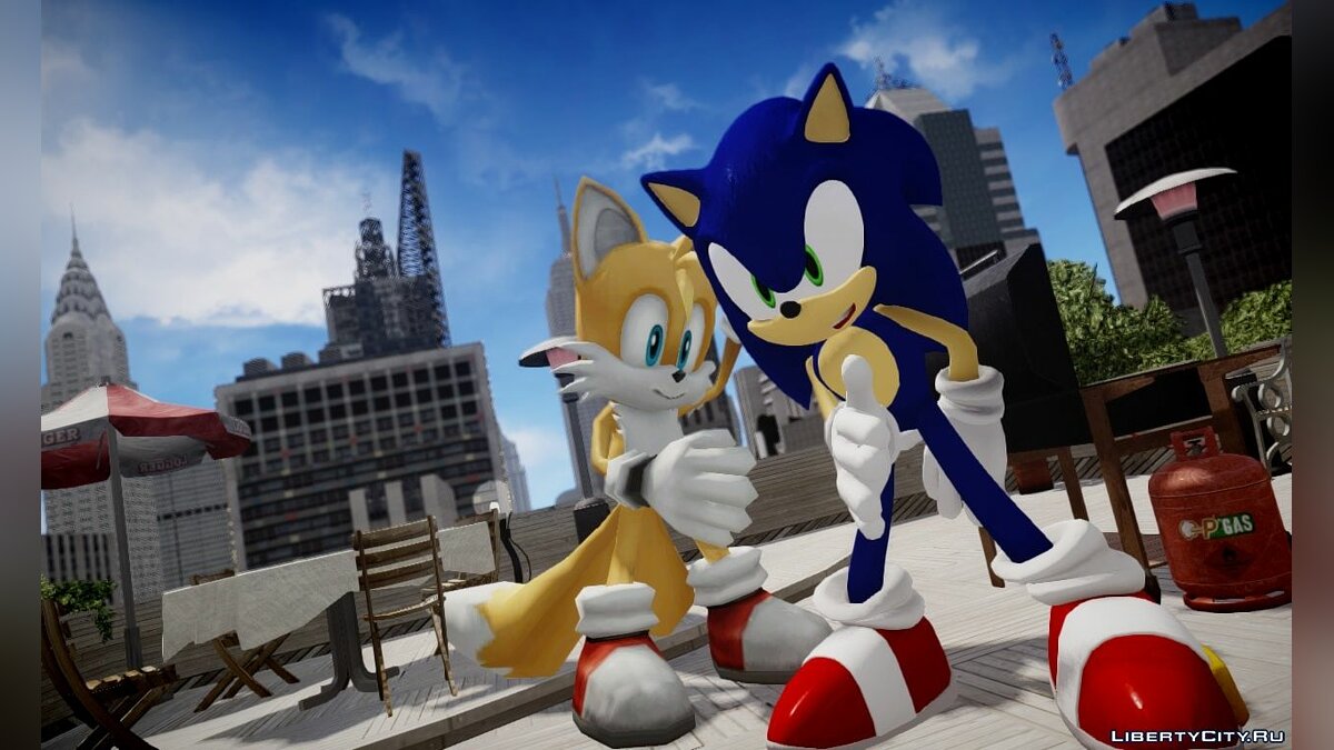 Sonic the Hedgehog Pack (RAGE edition) для GTA 4 - Картинка #1