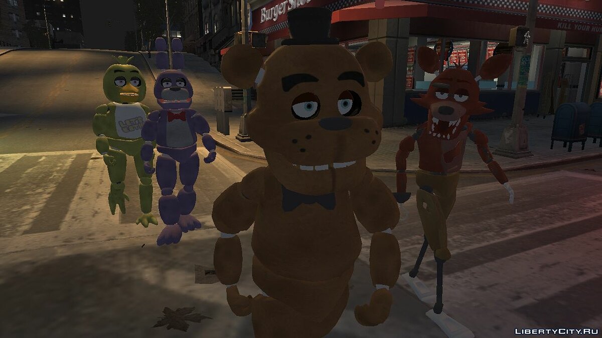 Five Nights at Freddy's for GTA 4 - Картинка #1