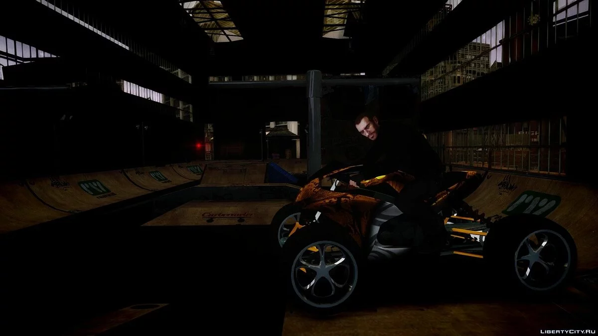 Велосипедный трюковой парк / GTA 4
