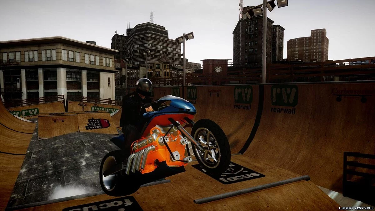 Велосипедный трюковой парк / GTA 4