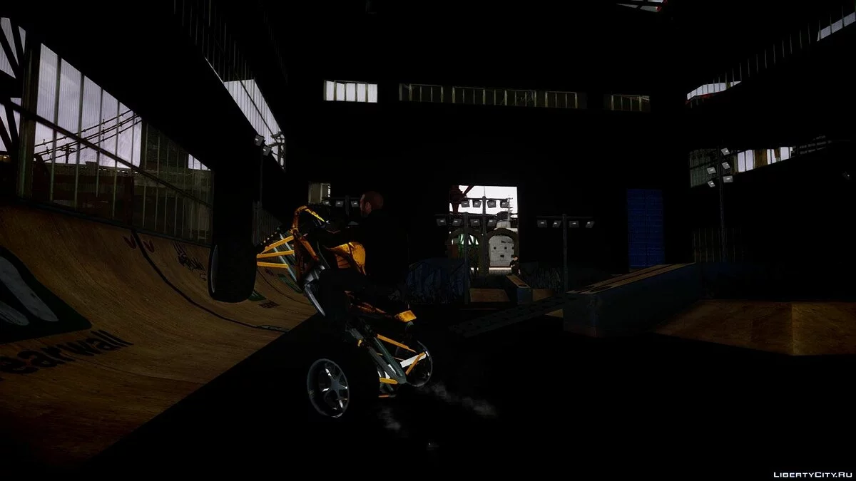 Велосипедный трюковой парк / GTA 4