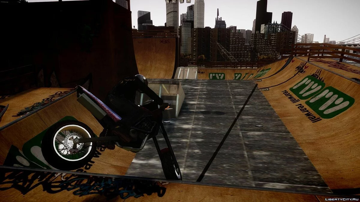 Велосипедный трюковой парк / GTA 4