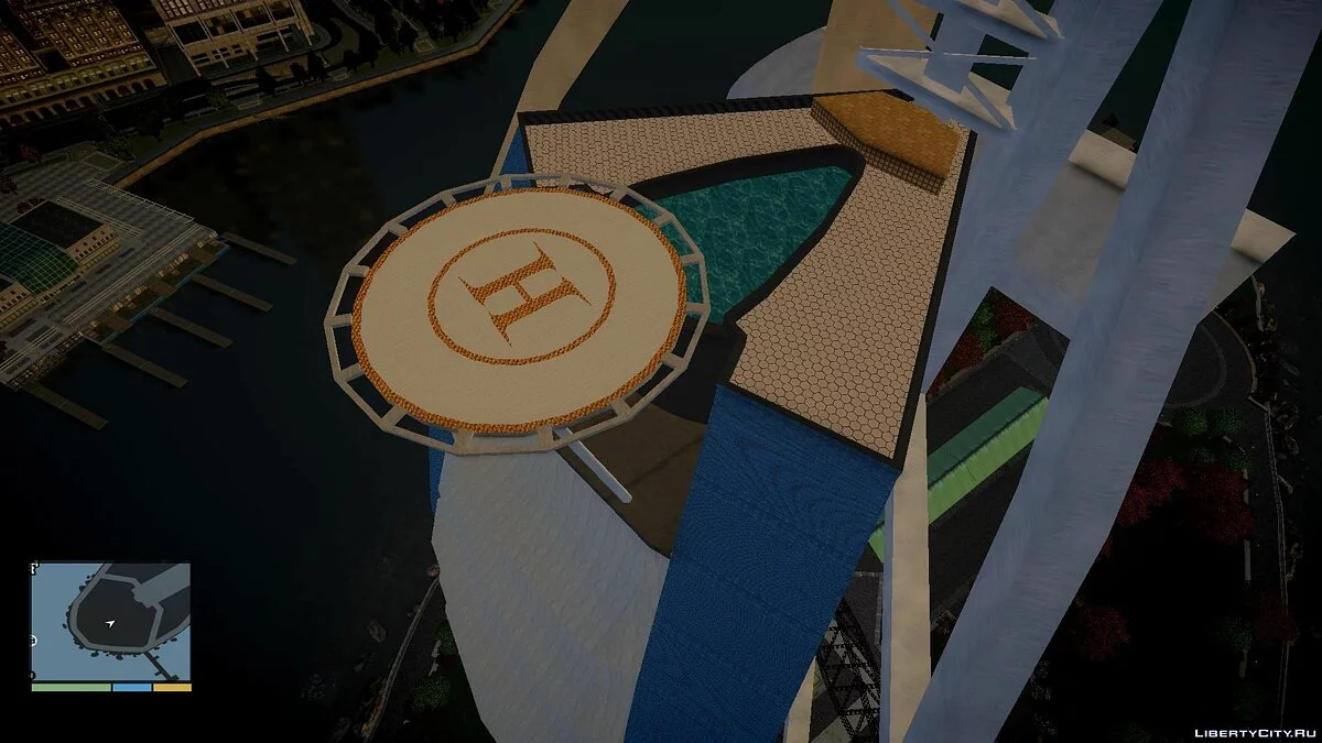 Dubai’s Burj Al Arab Hotel / GTA 4