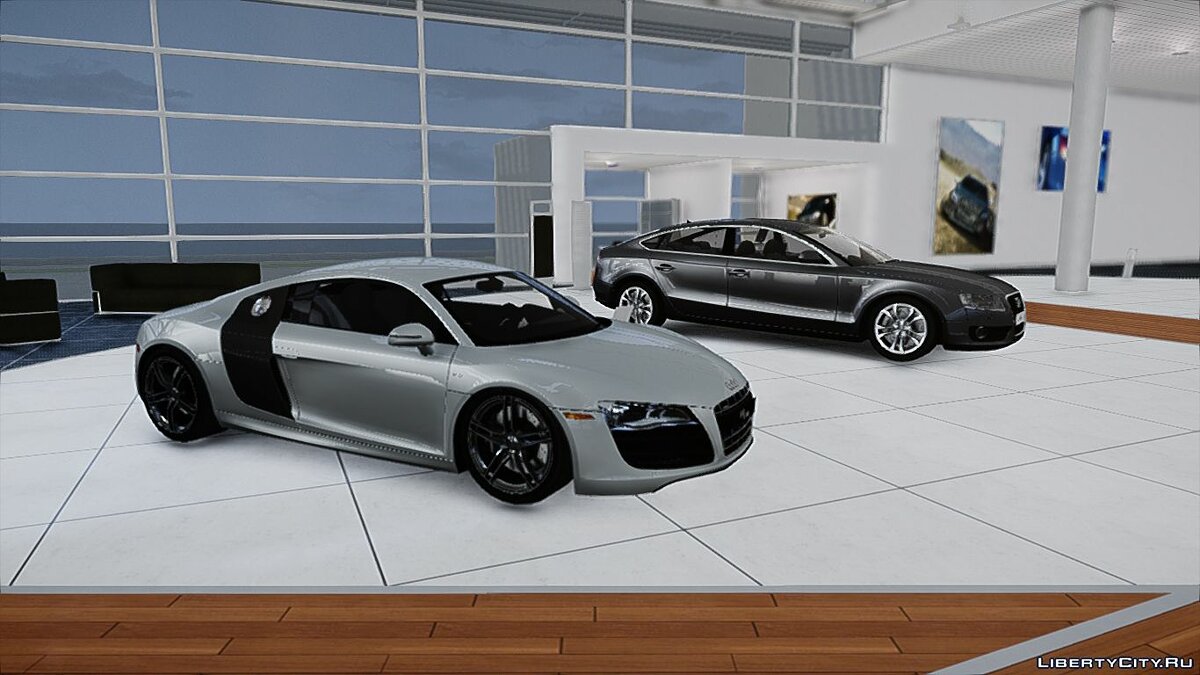 Скачать TDU2 Audi Showroom для GTA 4