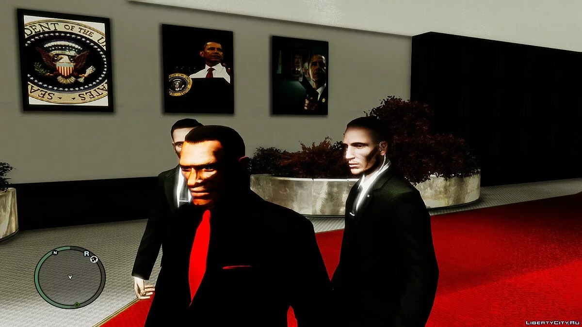 White House Mod President Barack Obama Version / GTA 4