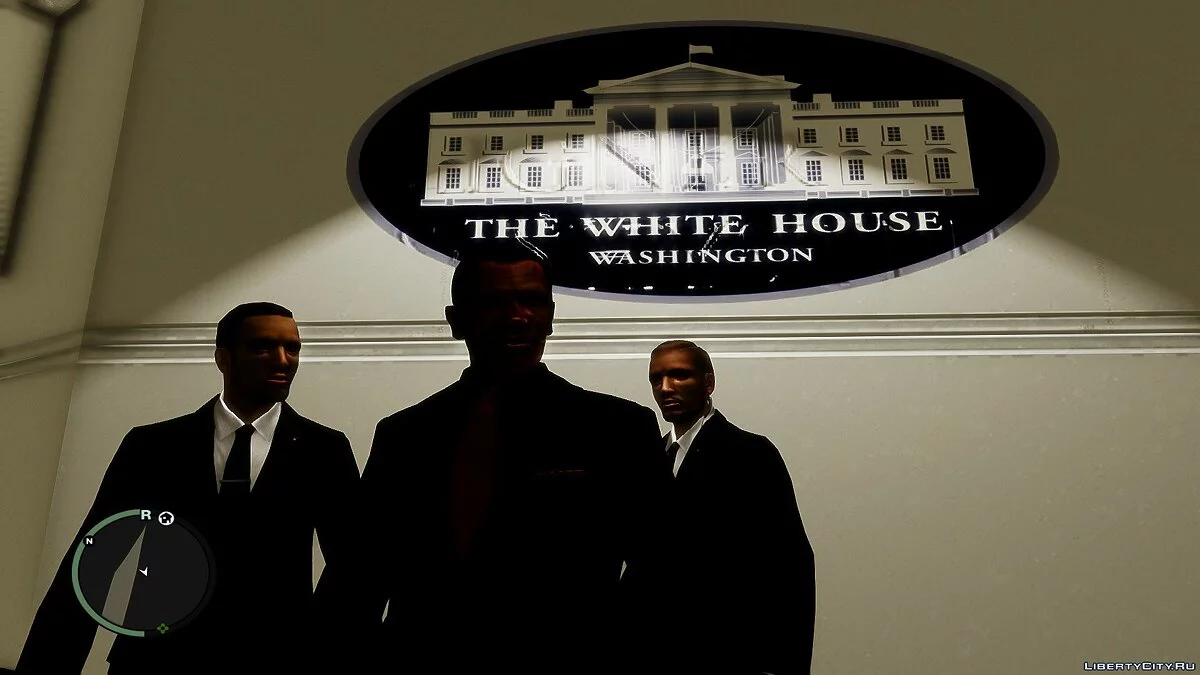 White House Mod President Barack Obama Version / GTA 4