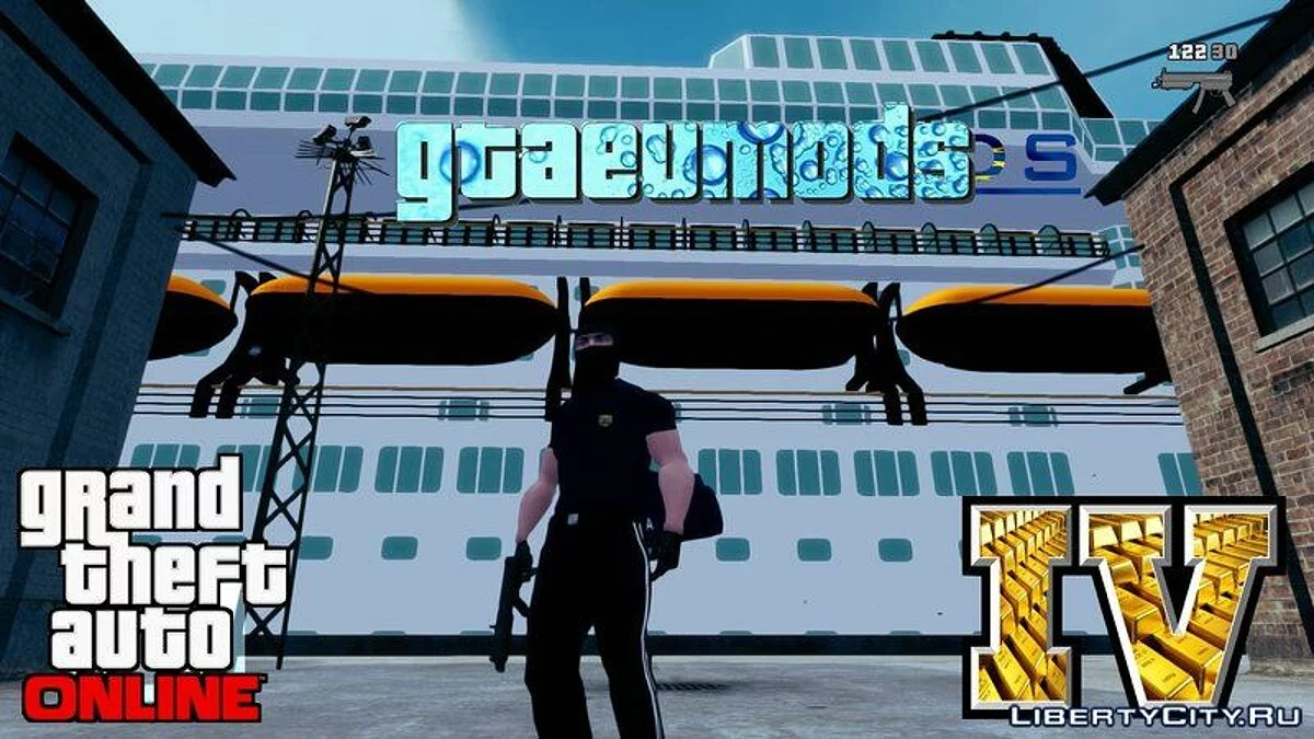 Cruise Ship Party Ship GTA Map Mod / GTA 4