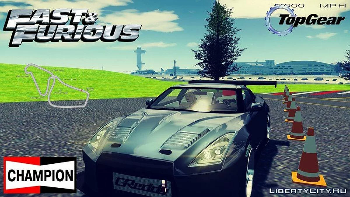 Top Gear Track Fix + Objects / GTA 4