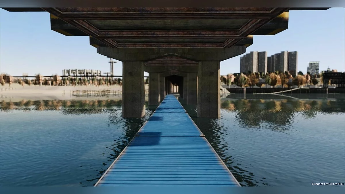 Дорога под мостом / GTA 4