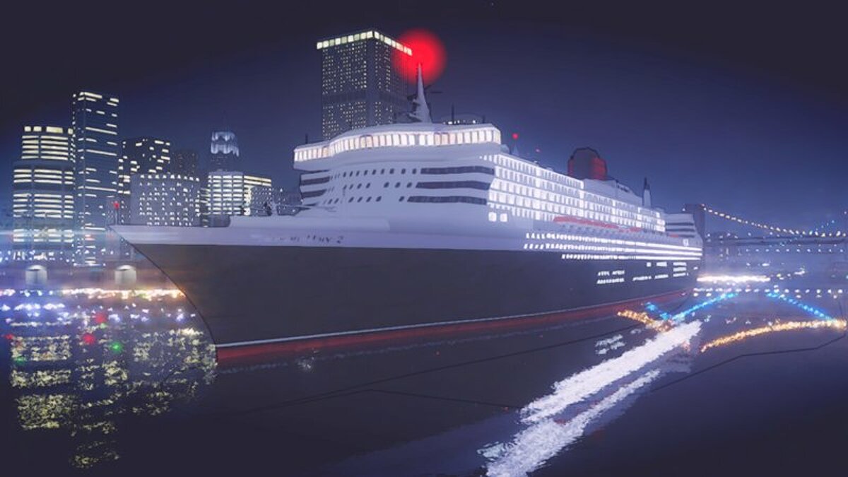 Скачать Queen Mary 2 для GTA 4