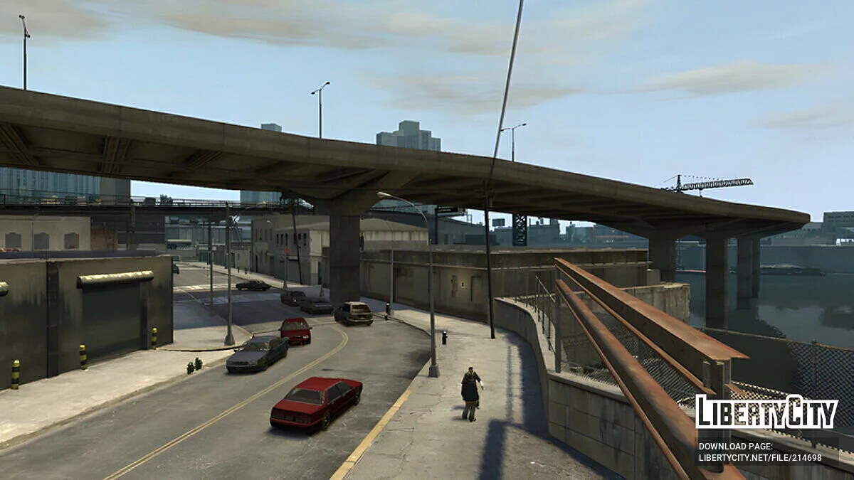 Мост на остров Бохан / GTA 4