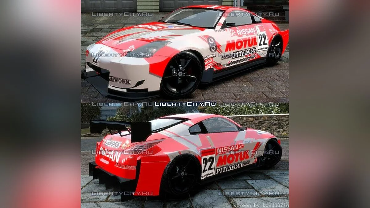 Nissan 350Z JGTC Motul Pitwork / GTA 4