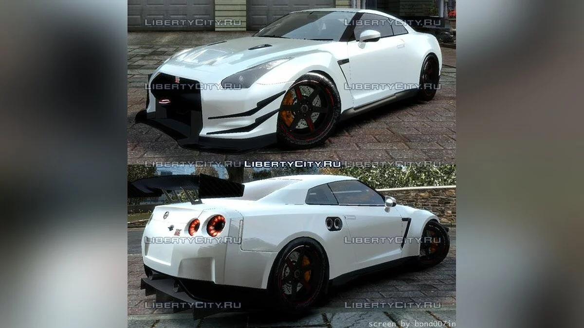 Nissan GT-R Tuned v.1.1 / GTA 4