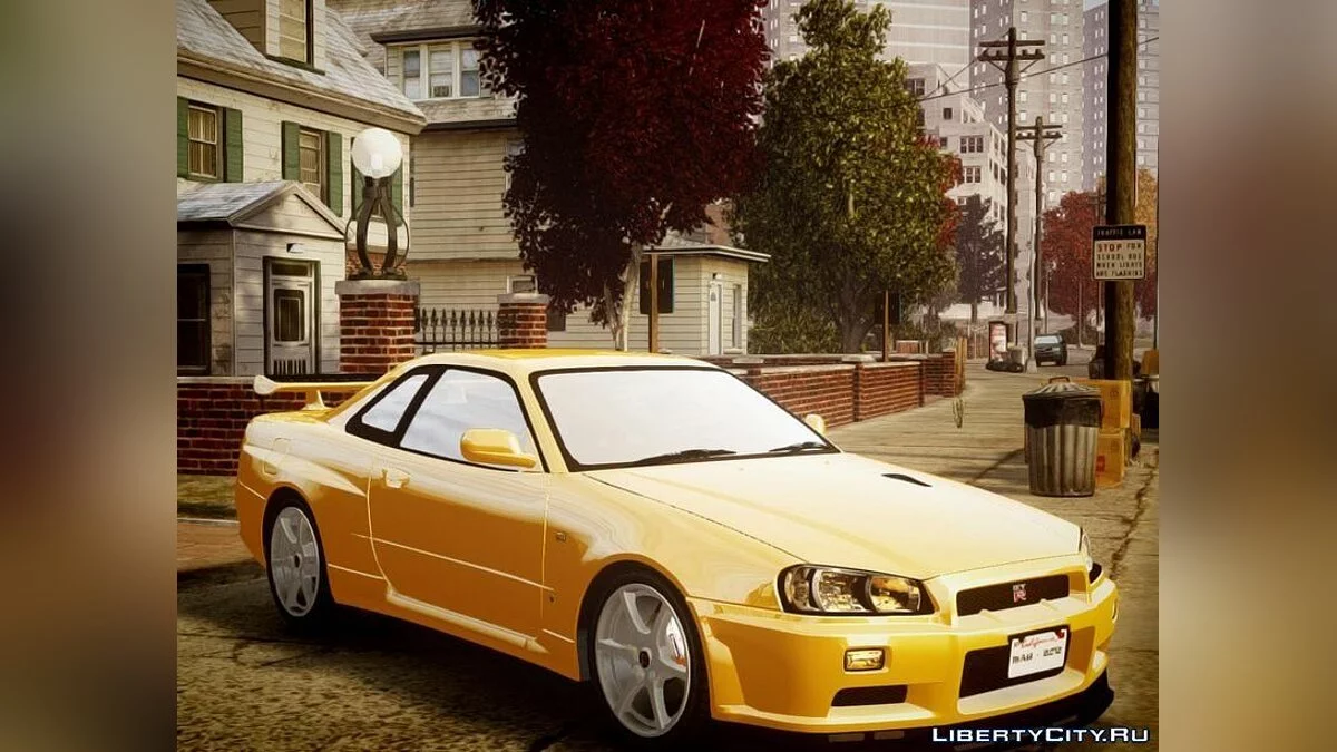 Nissan Skyline GTR R34 Mspec by Mauricio / GTA 4