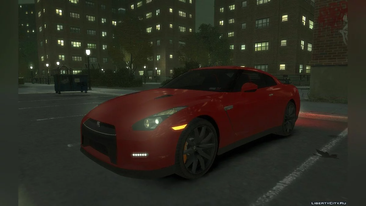 2012 Nissan GT-R Black Edition / GTA 4
