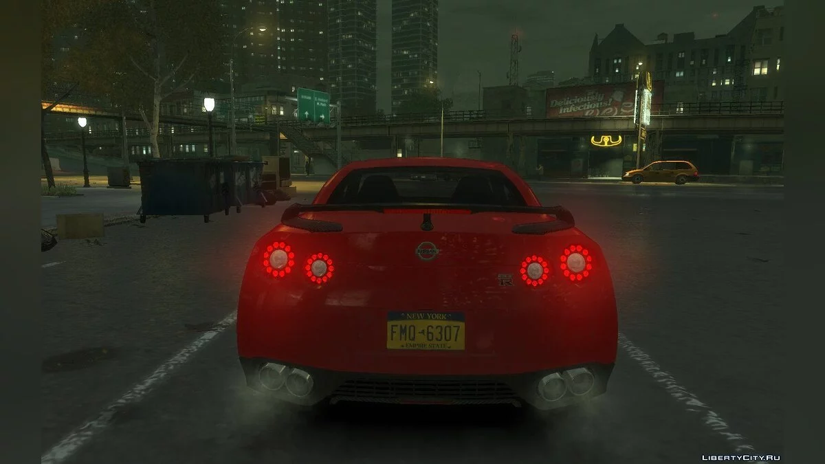 2012 Nissan GT-R Black Edition / GTA 4