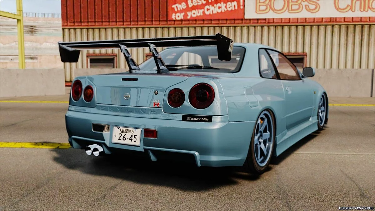 Nissan Skyline GT-R (BNR34) 2002 / GTA 4
