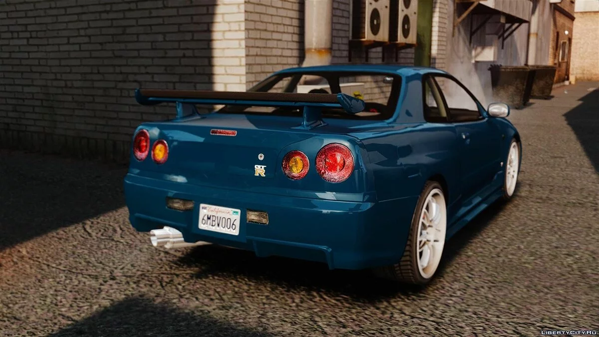 Nissan Skyline GT-R R34 Fast and Furious 4 / GTA 4
