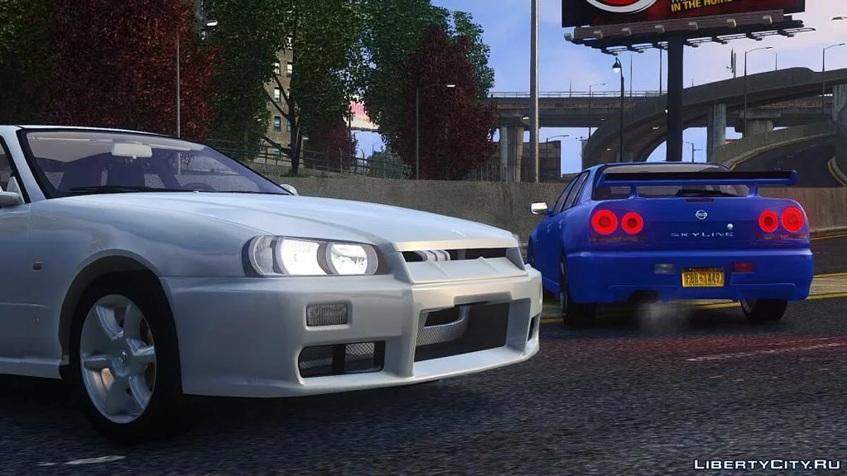 Nissan Skyline ER34 GT-R / GTA 4