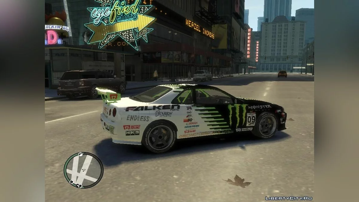 Nissan Skyline R34 Drift Monster & Falken[RIV] / GTA 4