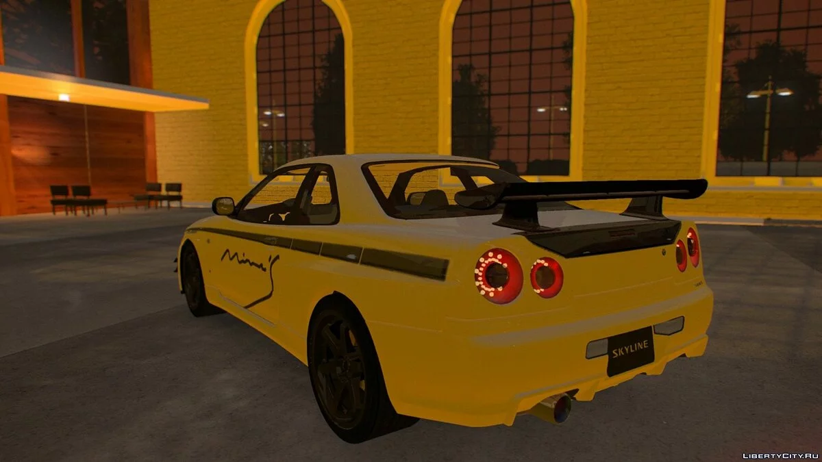 Mine's Nissan Skyline R34 / GTA 4