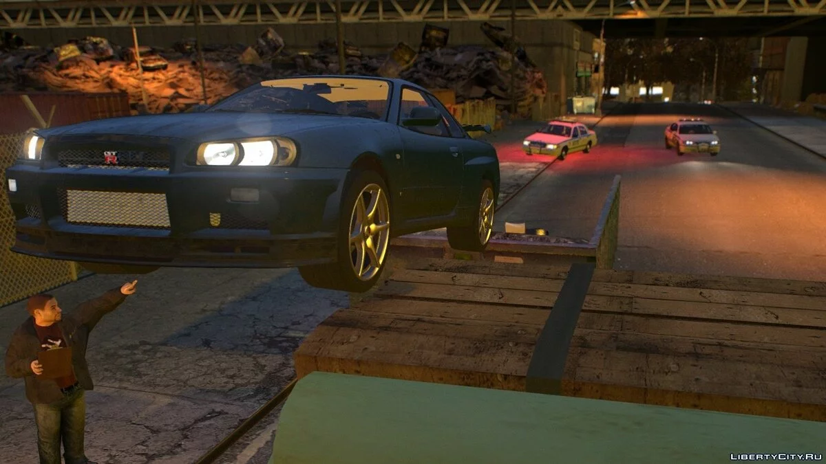 Nissan Skyline GT-R R34 M-Spec Nür / GTA 4