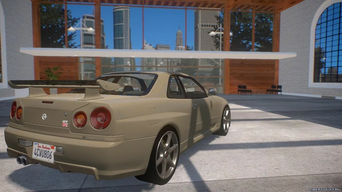 Nissan Skyline GT-R R34 M-Spec Nür / GTA 4