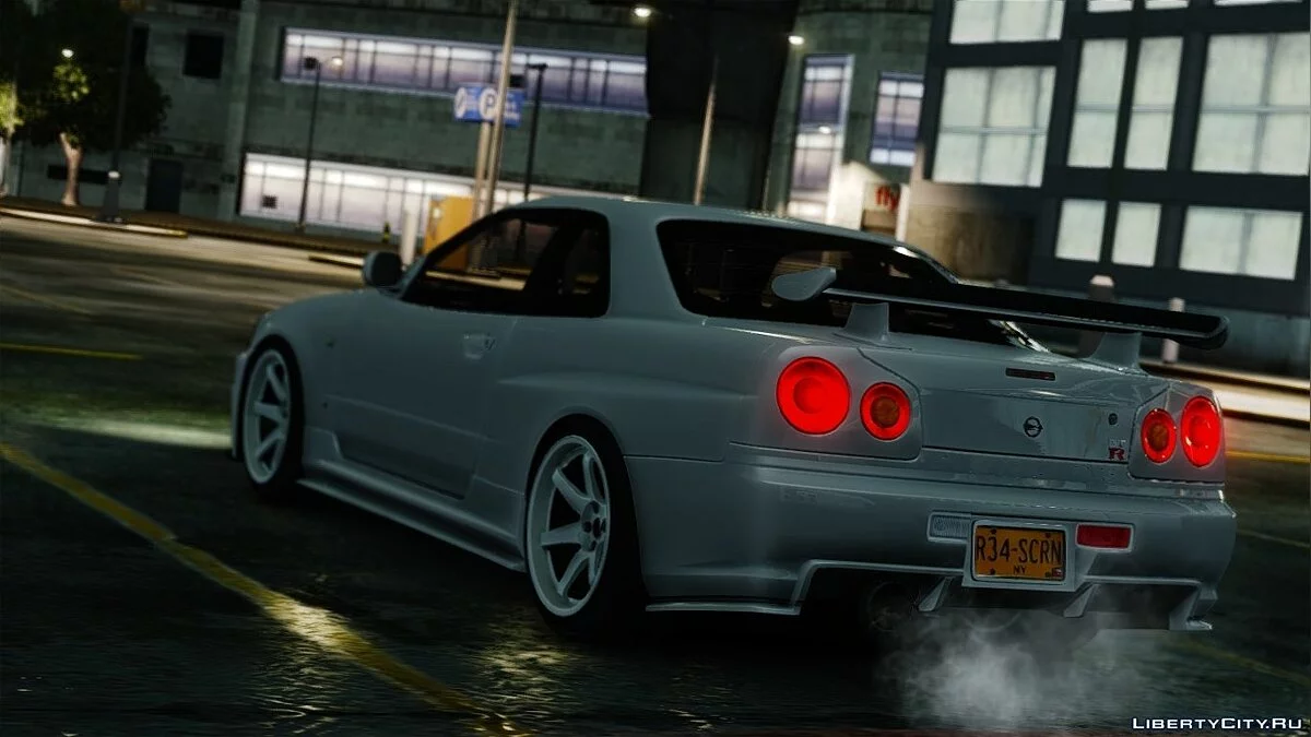 Nissan Skyline GTR BNR34 V-SPECII / GTA 4
