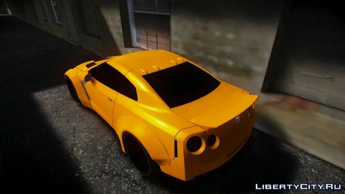 Nissan GTR R35 (Liberty Walk) / GTA 4