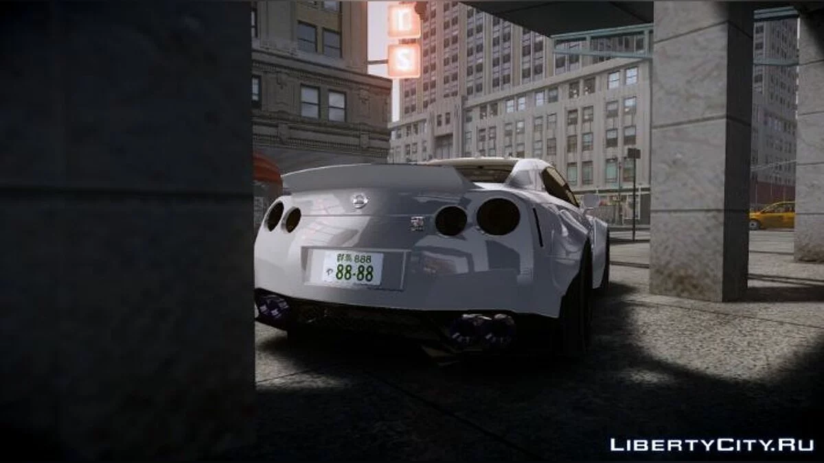 Nissan GTR R35 (Liberty Walk) / GTA 4